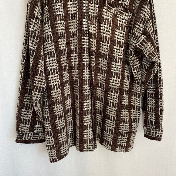 Vintage 1990's Base Camp Button Down XXL - Picture 5 of 6